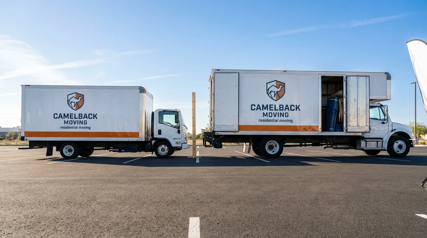 Moving truck size capacity guide in Elk Grove Village